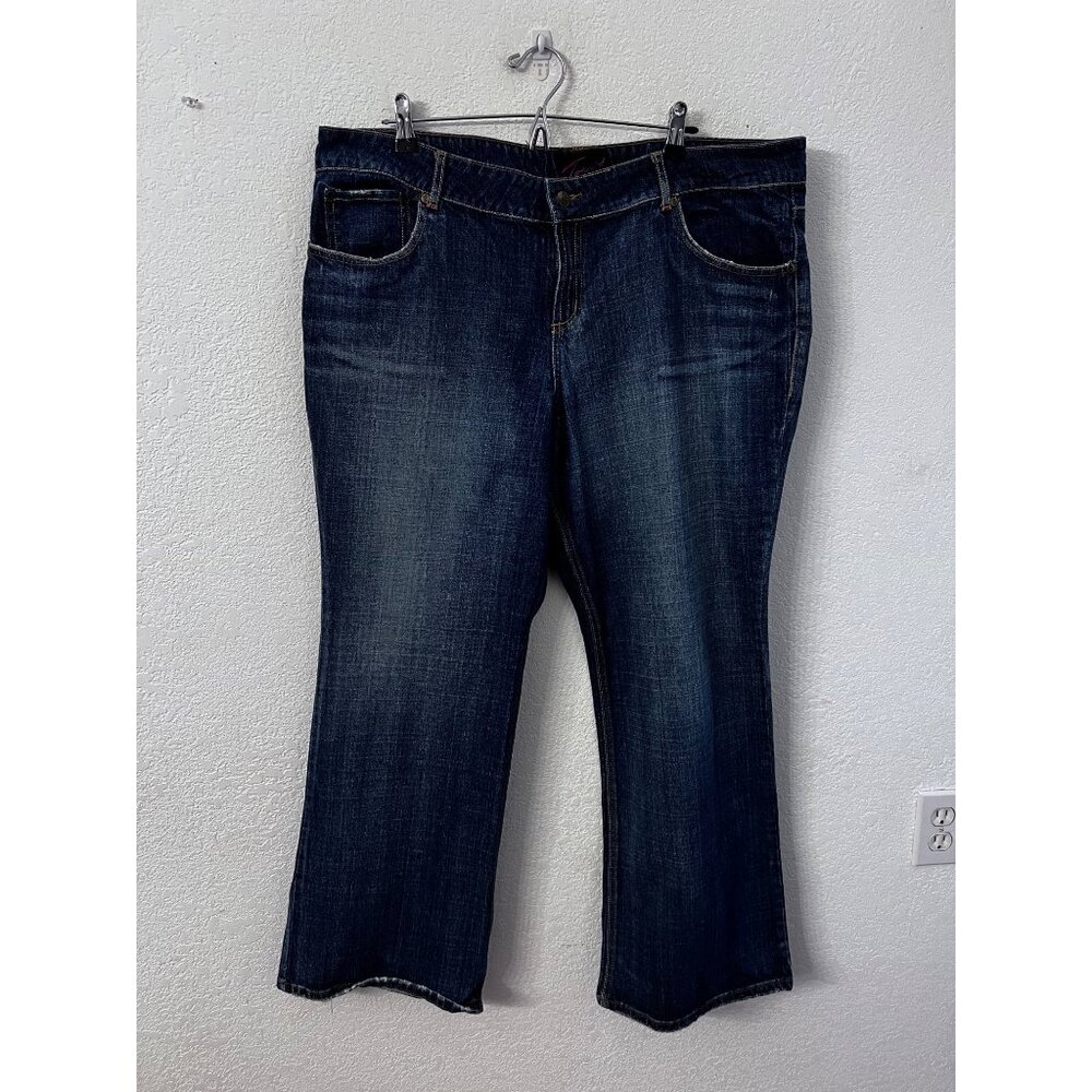 Torrid Womens Plus Size 22R Bootcut Blue Denim Jeans